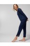 Cool Nights Long-Sleeve Pajama Top Nightfall Navy | Women Soma Matching Sets & Separates