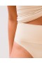 Seamless Ultralight Smoothing Thong Almond | Women Soma Panties