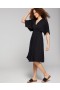 Soft Jersey Flutter Sleeve Short Bra Dress Black | Women Soma Short Dresses