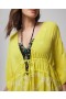 Soma Swim Embroidered Cover-Up Key Lime | Women Soma Coverups & Accessories