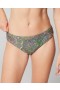 Soma Swim Rouched Bikini Bottom Ornamental Paisley G Lime | Women Soma Swim