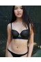 TellTale The Daredevil Demi Bra First Blush/blackout | Women Soma Bras