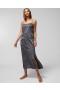 Washable Silk Midi Gown Galaxy Gray | Women Soma Nightgowns & Chemises