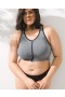 Zip Front Sport Bra Nightfall Navy | Women Soma Bras