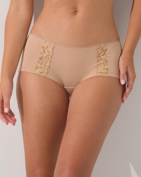 Embraceable Signature Lace Boyshort Adobe Rose | Women Soma Panties