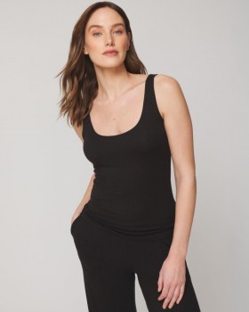 Lightweight Rib Knit Tank Heather Barely There | Women Soma Matching Sets & Separates