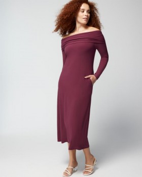 Matte Jersey Midi Bra Dress Big Cab | Women Soma Midi Dresses