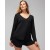 Cool Nights Long-Sleeve Pajama Top Nightfall Navy | Women Soma Pajama Tops