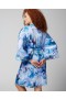  Robe curto Cool Nights Floral Daydream Blue | Conjuntos e peças separadas Soma para mulheres