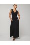  Vestido longo de malha macia preto | Vestidos longos femininos Soma