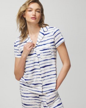  Cool Nights Manga Curta Gola Notch Fundamental M Hthr Opal G | Conjuntos e Peças Combinando Femininas Soma