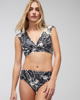 Sarong Ciao Bella Hipster Dubh Bleu Rod | Snámh Soma do Mhná