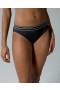  Slip a vita bassa con bordo in rete Bleu Rod Off Grid, nero | Costumi da bagno Soma da donna