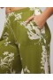  Pantaloni alla caviglia a gamba larga Cool Nights Shadow Fleur G Matcha | Set e separati coordinati Soma da donna