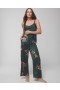  Pantaloni a gamba larga in raso Garden Gecko Lush Emerald | Set coordinati e separati da donna Soma