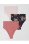  Vanishing Tummy Retro Thong 3-Pack Big Dot Multipack | Mutandine Soma da donna