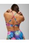 Bleu Rod Hawaiian Punch Shirred Bandeau Multi | Dame Soma Swim