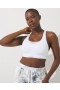 Bliss Breathe Racerback Sport-BH Optisk Hvit | Dame Soma BH-er