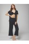  Cool Nights Cropped Pants Plumeria Dot Black | Dame Soma Matchende Sett og Separater