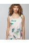 Sateng Tanktop Sketchbook Flora G Elfenben | Dame Soma Pyjamastopper