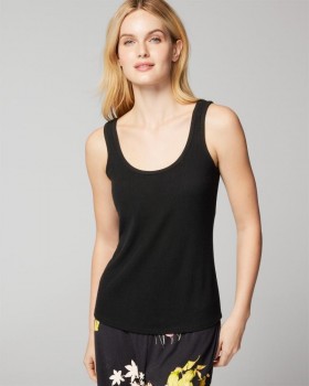  Cool Nights Ribbed Tank Elfenben | Dame Soma Matchende Sett og Separater