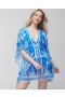 Bleu Rod A Pace In The Sun Caftan Cover-Up Big Sur Blue | Damskie kąpielówki Soma