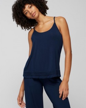 Piżama Cool Nights Pintuck Cami Floral Daydream Blue | Damskie zestawy Soma Matching Sets & Separates
