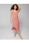  Crinkle Satin Midi Gown Clay Rose | Dam Soma Matchande Set & Separata