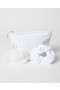 Spa-presentset Optic White | Dam Soma-tofflor och accessoarer