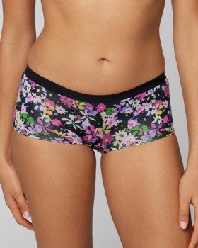  Skräddarsydda Boyshorts i bomullsmodal, Roaming Ditsy Mini, rosa | Dam Soma Panties