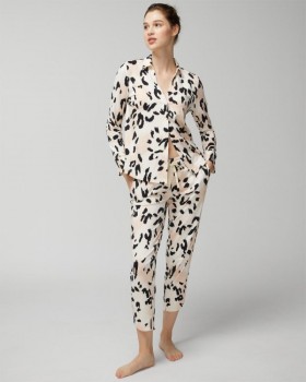  Embraceable Ankelbyxor Tidings Of Joy Grön | Dam Soma Pyjamasbyxor