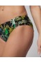  Braguita de bikini fruncida Soma Swim Oasis Palms Black | Mujer Soma Swim