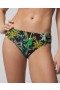  Dámské plavky s volánkem Soma Swim Oasis Palms Black | Soma Swim