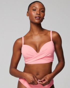  Soma Swim Twist Bikinitop Shell Pink | Dame Soma Swim