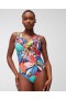 Bleu Rod Color Field Off-The-Shoulder MIO One-Piece Multi | Dames Soma Swim