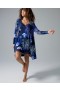  Cool Nights Korte Robe Frisse Tropische Orchidee | Dames Soma Robes