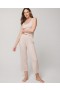  Lichtgewicht geribbelde cropped broek Heather Opal Gray | Dames Soma bijpassende sets en losse items