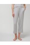  Lichtgewicht geribbelde cropped broek Heather Opal Gray | Dames Soma bijpassende sets en losse items