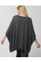  Luxe zachte V-hals poncho Woodland | Dames Soma truien en jassen