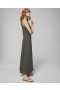  Rib Tank Maxi Bra Dress Zwart | Dames Soma Lange Jurken