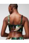  Soma Swim V-Wire Cropped Bikini Top Bungalow Palms Mini Ivoor | Dames Soma Swim