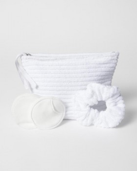 Spa Cadeauset Optisch Wit | Dames Soma Pantoffels & Accessoires