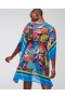 Bleu Rod Color Field -sifonkikaftan Multi | Naisten Soma-uimapuku