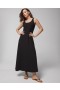  Rib Tank Maxi Bra Dress Black | Naisten Soma Long -mekot
