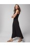  Rib Tank Maxi Bra Dress Black | Naisten Soma Long -mekot