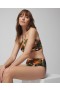  Soma Swim Twist-Front Bikini Bottoms Curves Ahead Green | Naisten Soma Swim