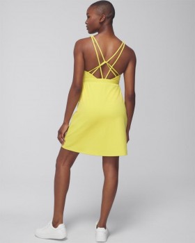 24/7 Strappy Back Sport Dress Limelight | Naisten Soma Short Dress -mekot