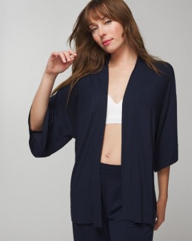  Cool Nights Sleep Cardi Nightfall Navy | Naisten Soma-yhteensopivat setit ja erilliset osat