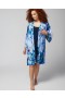  Peignoir court Cool Nights à imprimé floral bleu nuit | Ensembles et vêtements assortis Soma pour femme