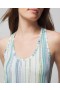  Chemise de nuit Cool Nights Tank, rayures Dreamland, bleu | Chemises de nuit Soma pour femme